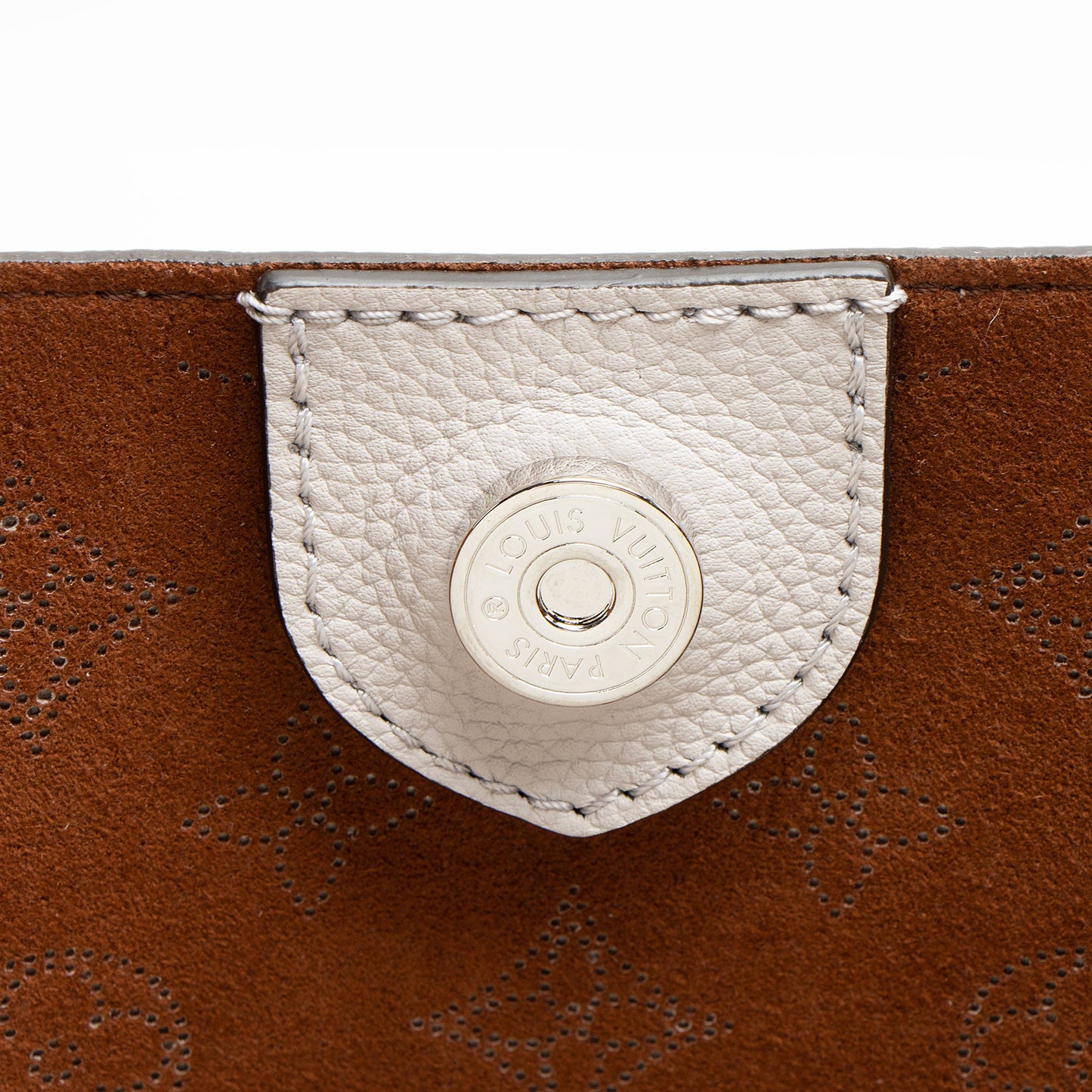 Louis Vuitton Mahina Leather Hina MM Tote