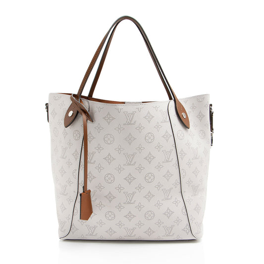 Louis Vuitton Mahina Leather Hina MM Tote