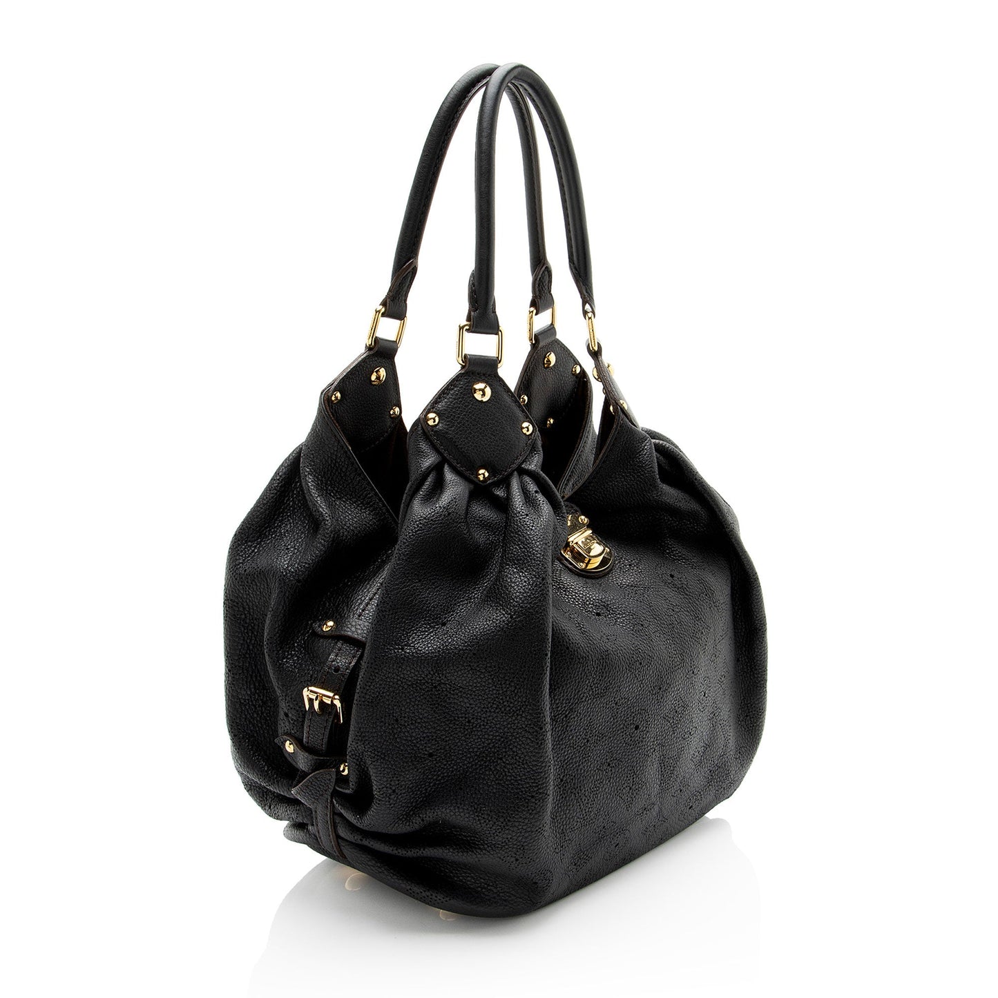 Louis Vuitton Mahina Leather L Hobo