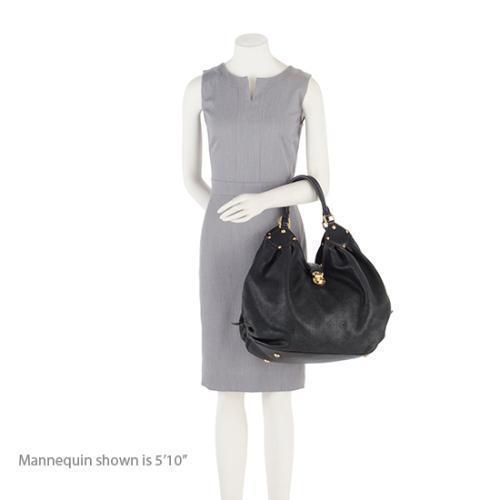 Louis Vuitton Mahina Leather XL Hobo -  (SHF-19348)