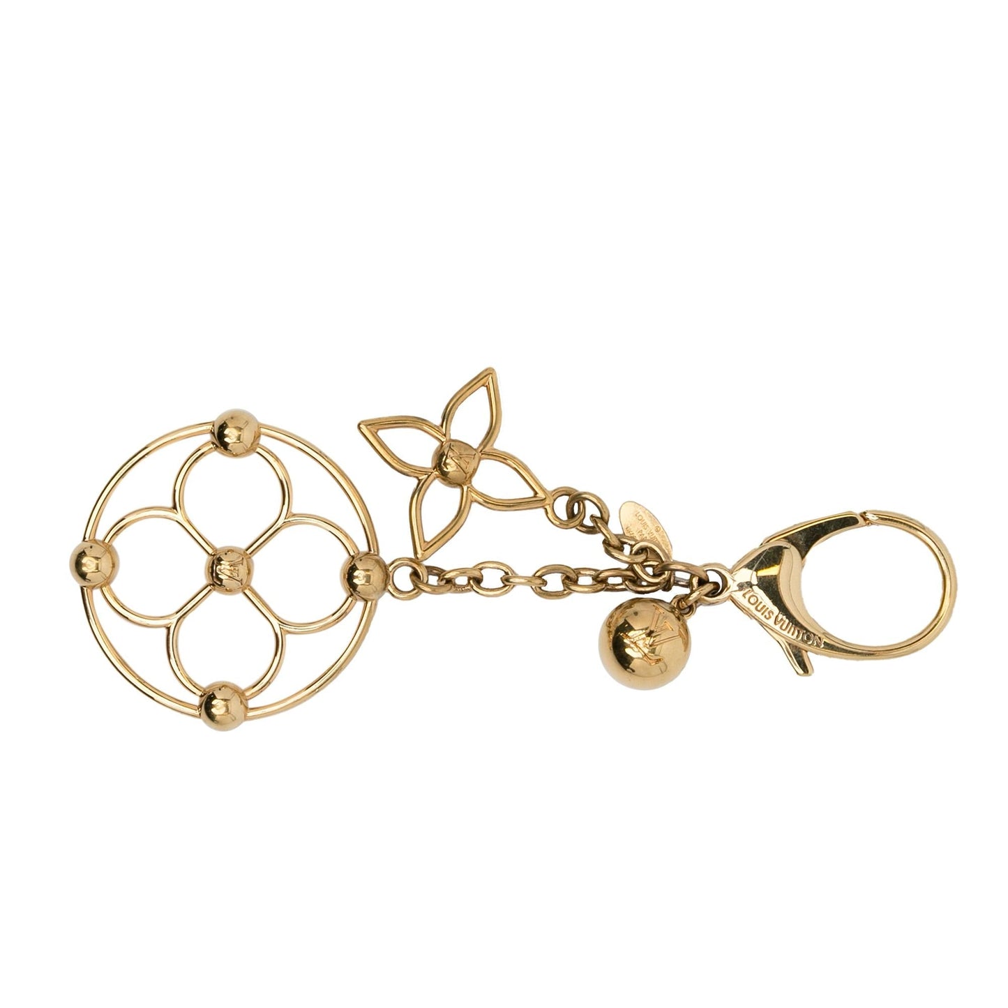 Louis Vuitton Monogram Blooming Flowers Bag Charm (SHG-OQozFr)