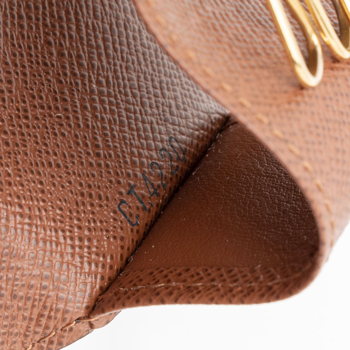 Louis Vuitton Monogram Canvas 4 Key Holder (SHF-n1Q3ZV)
