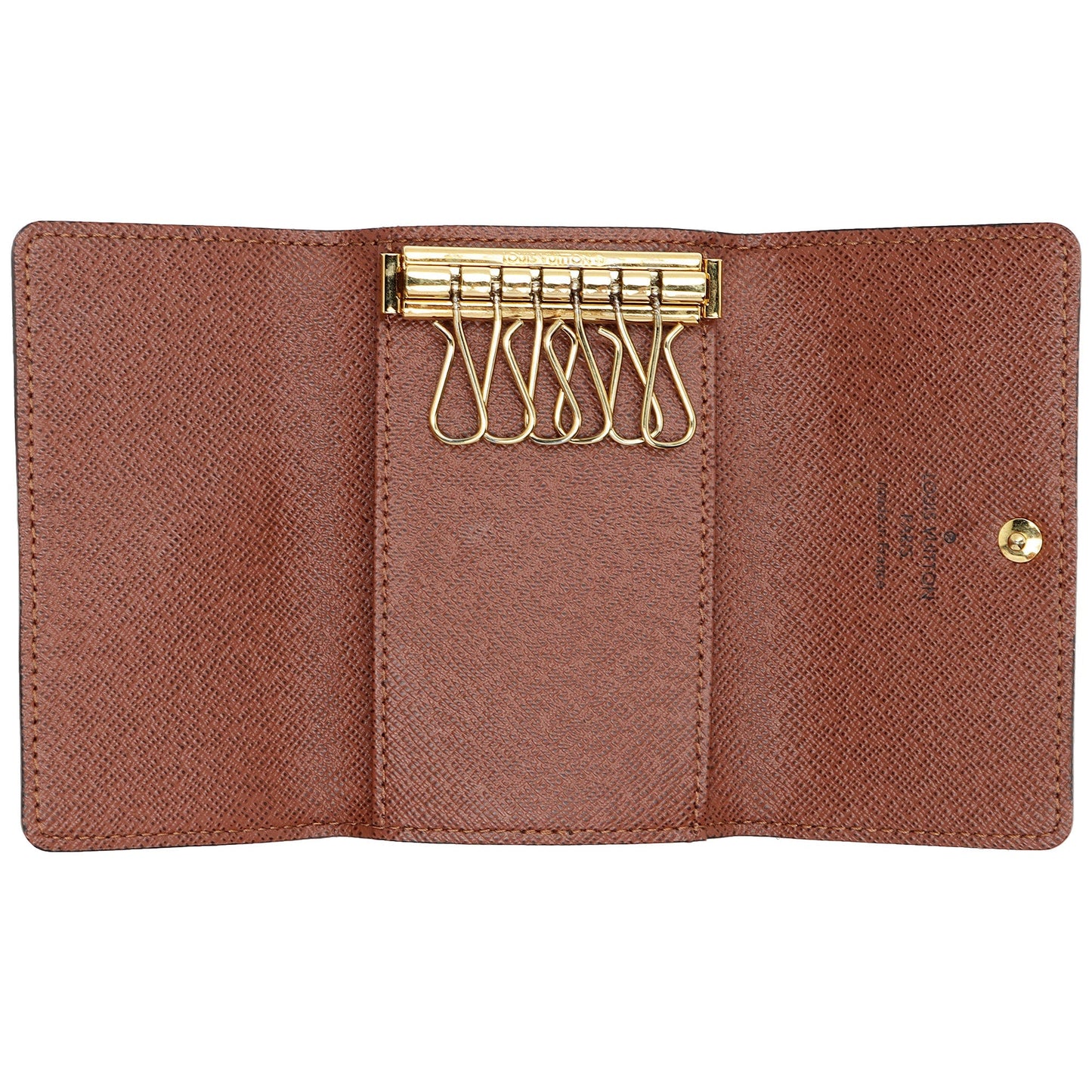 Louis Vuitton Monogram Canvas 6 Key Holder (SHF-2B2HPK)