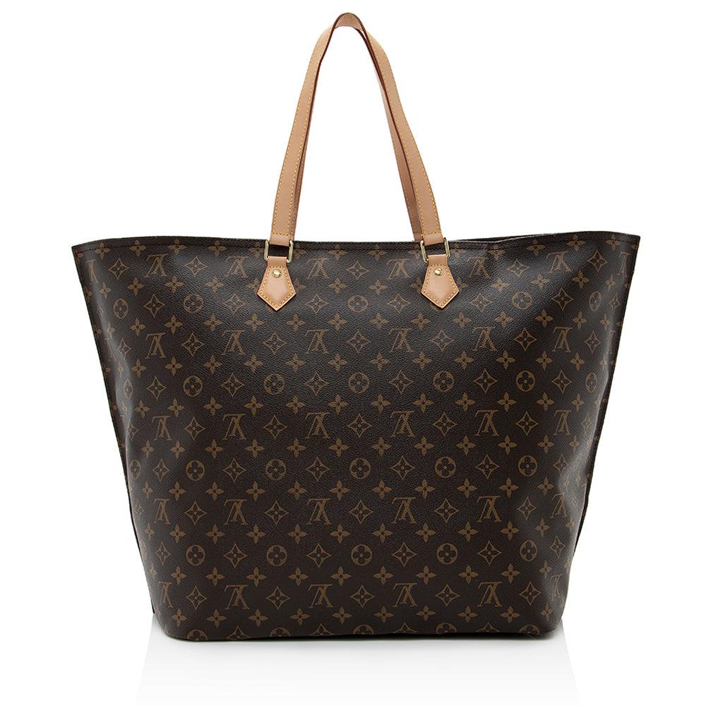 Louis Vuitton Monogram Canvas All-In GM Tote (SHF-18795)
