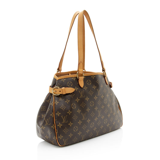 Louis Vuitton Monogram Canvas Batignolles Horizontal Tote (SHF-9imPaU)