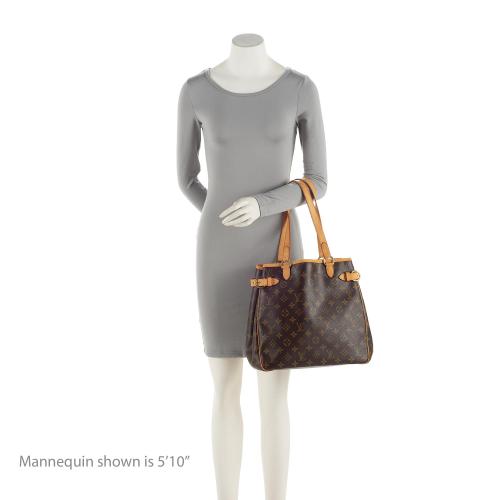 Louis Vuitton Monogram Canvas Batignolles Vertical Tote (SHF-Eea3IY)
