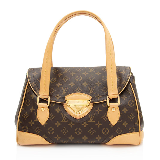 Louis Vuitton Monogram Canvas Beverly GM Shoulder Bag (SHF-By9QMK)
