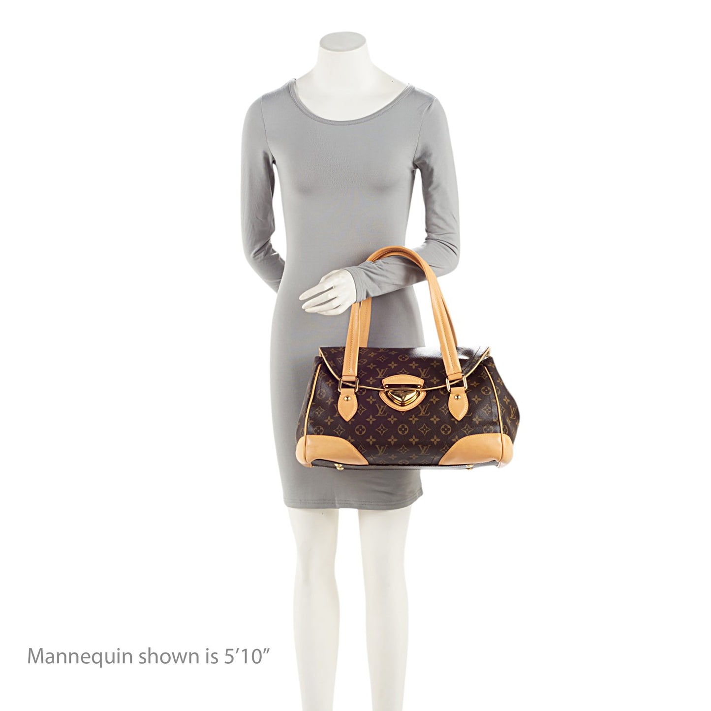 Louis Vuitton Monogram Canvas Beverly GM Shoulder Bag (SHF-By9QMK)
