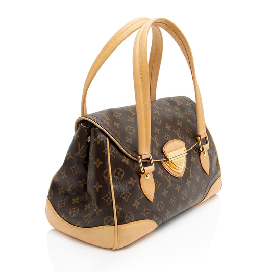 Louis Vuitton Monogram Canvas Beverly GM Shoulder Bag (SHF-By9QMK)