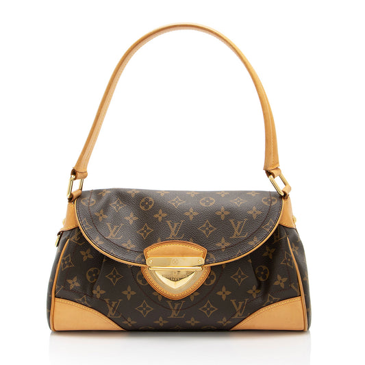 Louis Vuitton Monogram Canvas Beverly MM Shoulder Bag (SHF-NNo5Uz)
