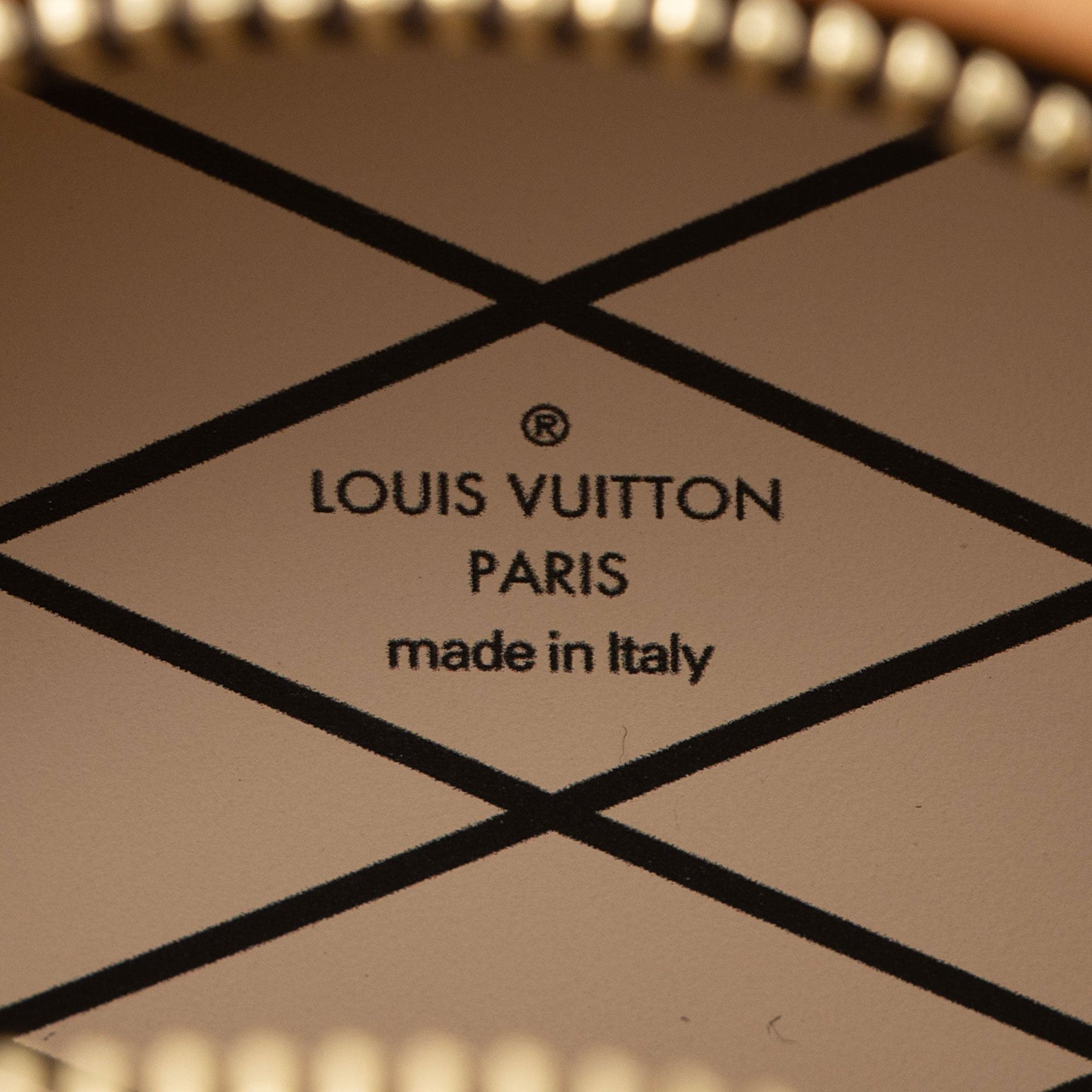 Louis Vuitton Monogram Canvas Boite Chapeau Necklace Bag