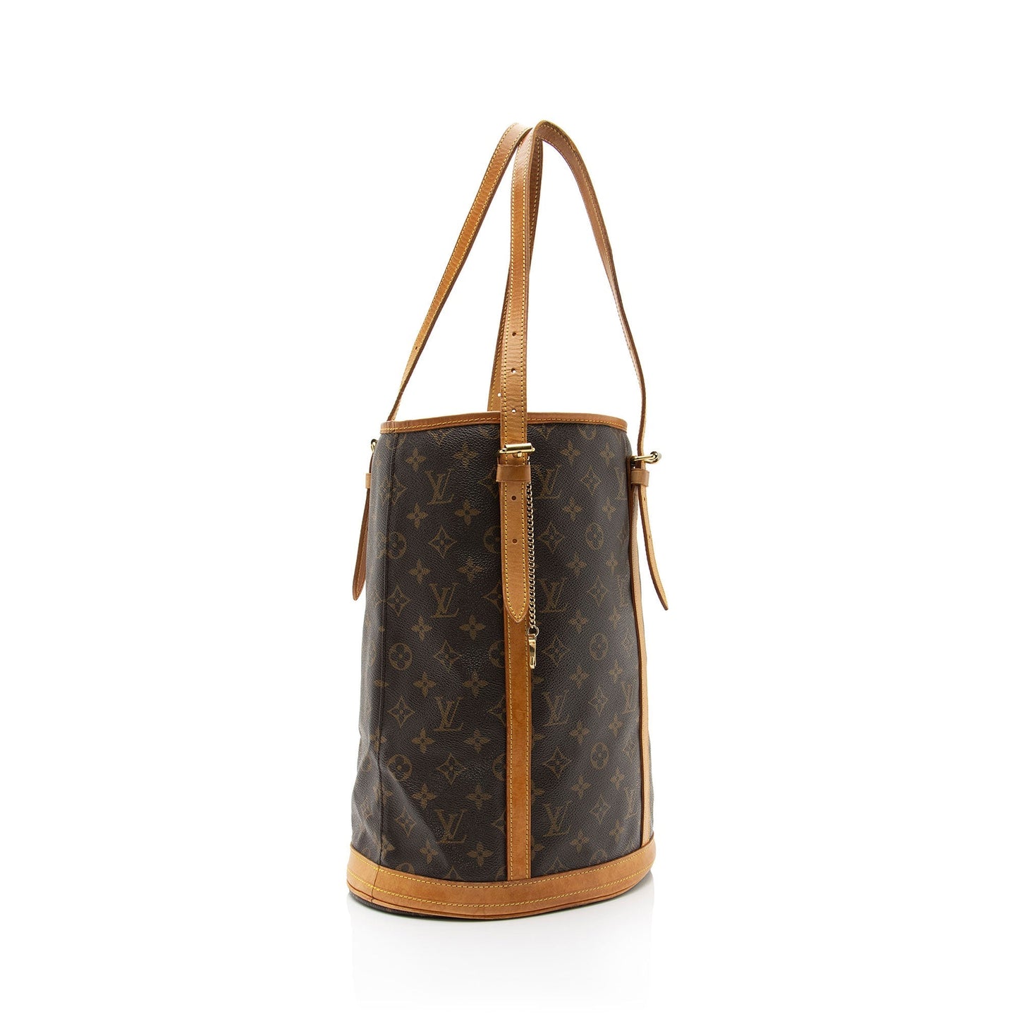 Louis Vuitton Monogram Canvas Bucket GM Tote (SHF-RnIGXM)