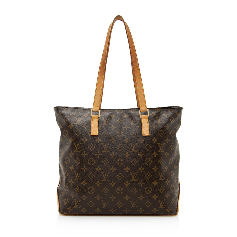 Louis Vuitton Monogram Canvas Cabas Mezzo Tote (SHF-19431)