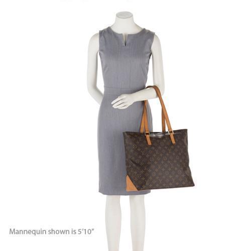 Louis Vuitton Monogram Canvas Cabas Mezzo Tote (SHF-19431)