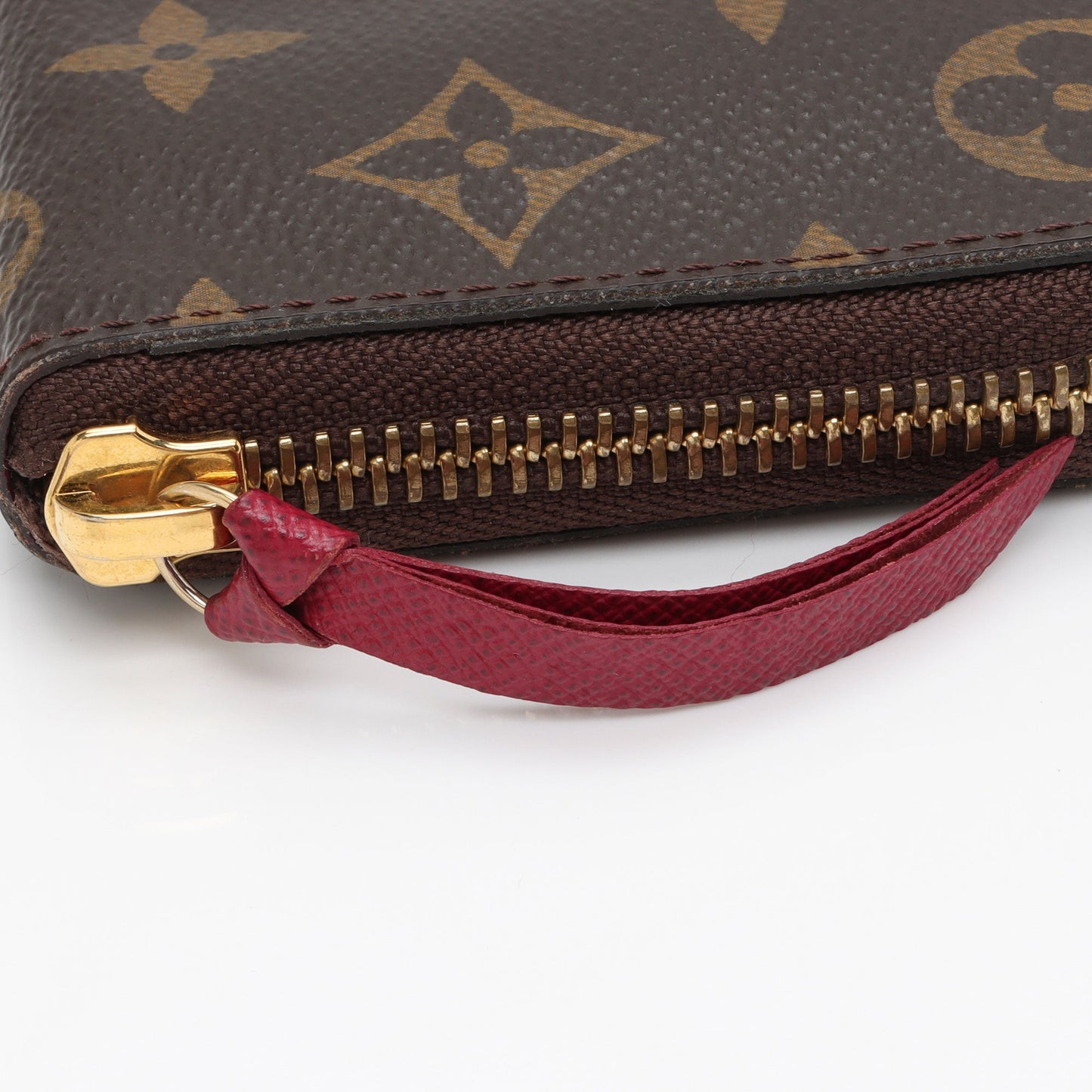 Louis Vuitton Monogram Canvas Clemence Wallet (SHF-A3Cbnc)
