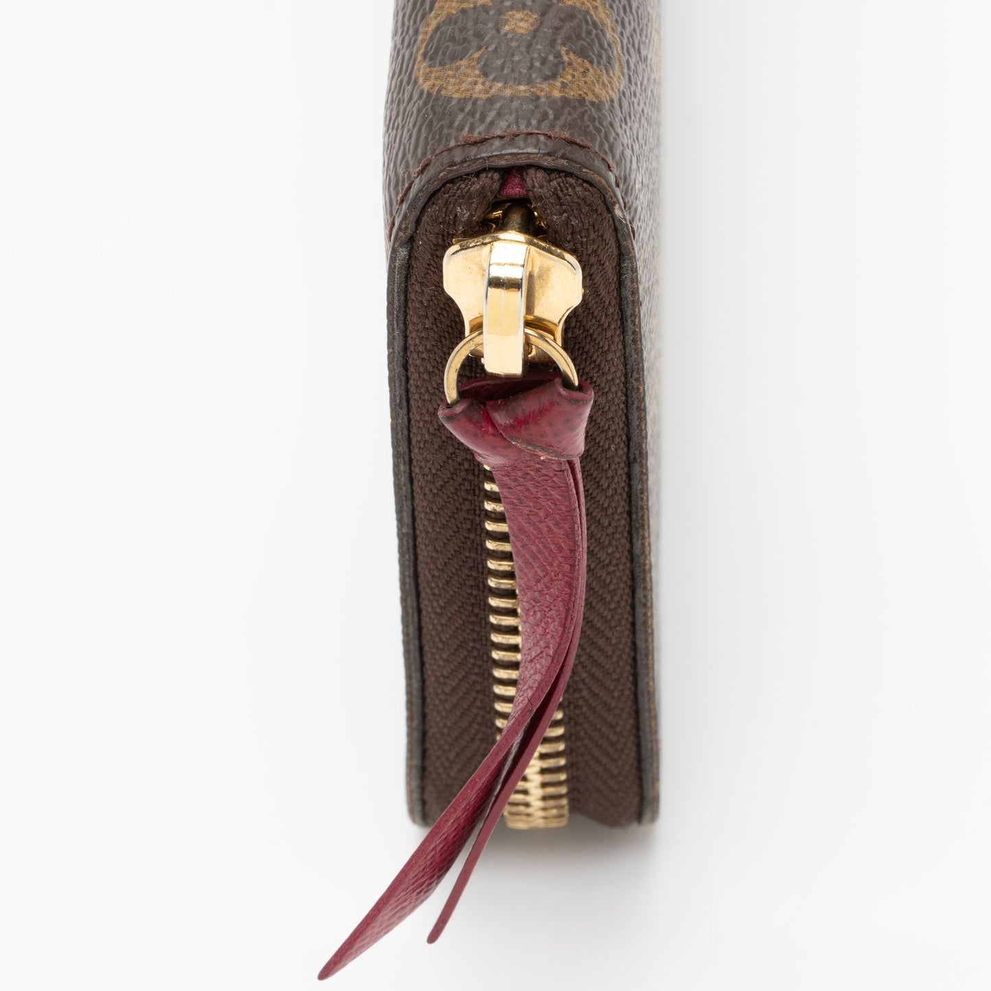 Louis Vuitton Monogram Canvas Clemence Wallet (SHF-z14ACA)