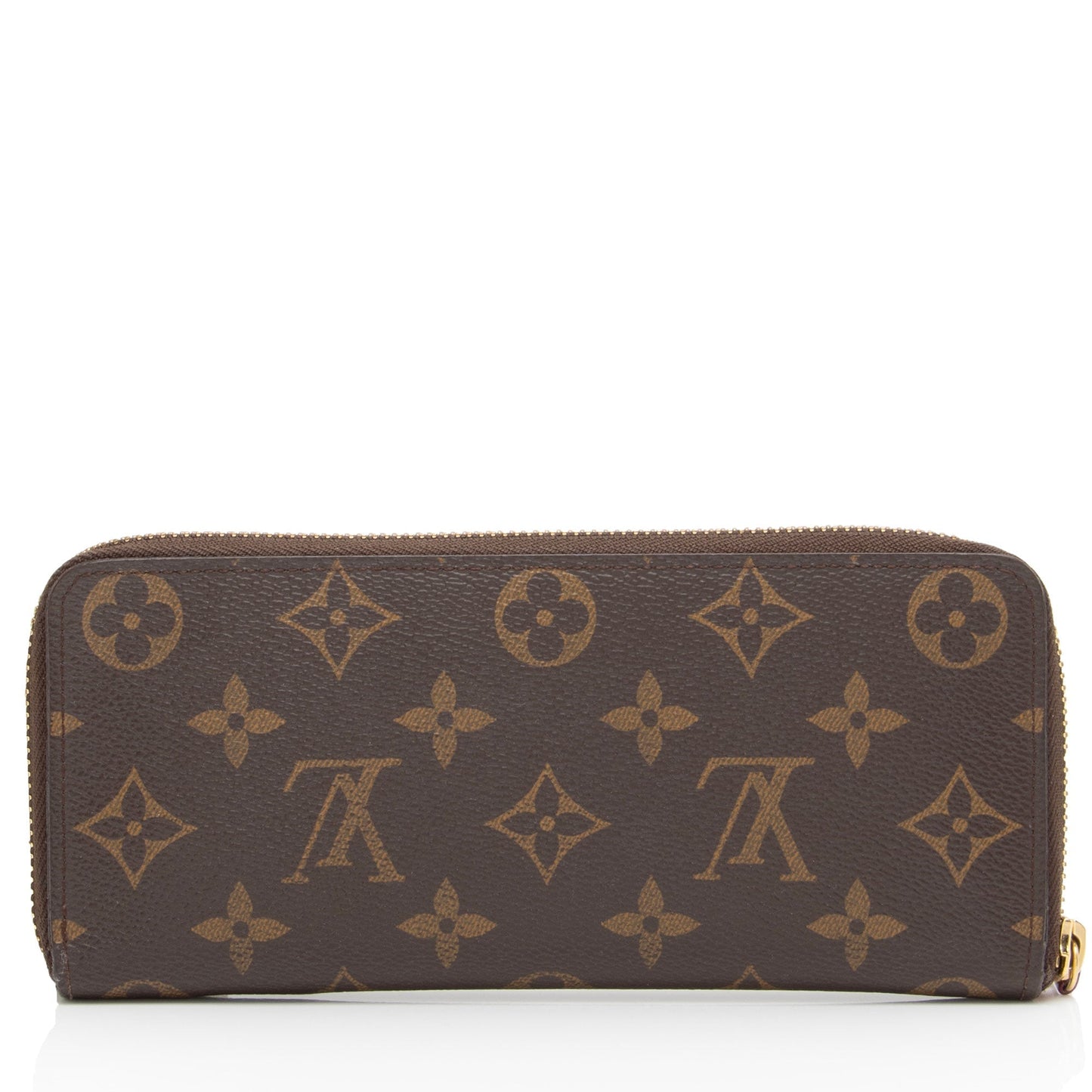 Louis Vuitton Monogram Canvas Clemence Wallet (SHF-Ozd2yV)