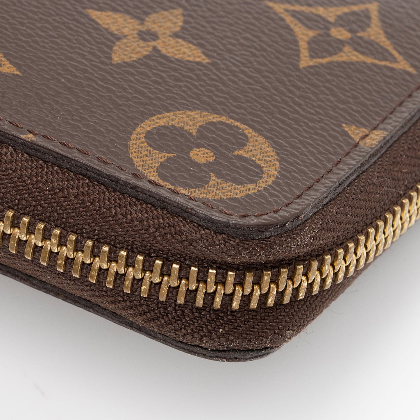 Louis Vuitton Monogram Canvas Clemence Wallet (SHF-Ozd2yV)