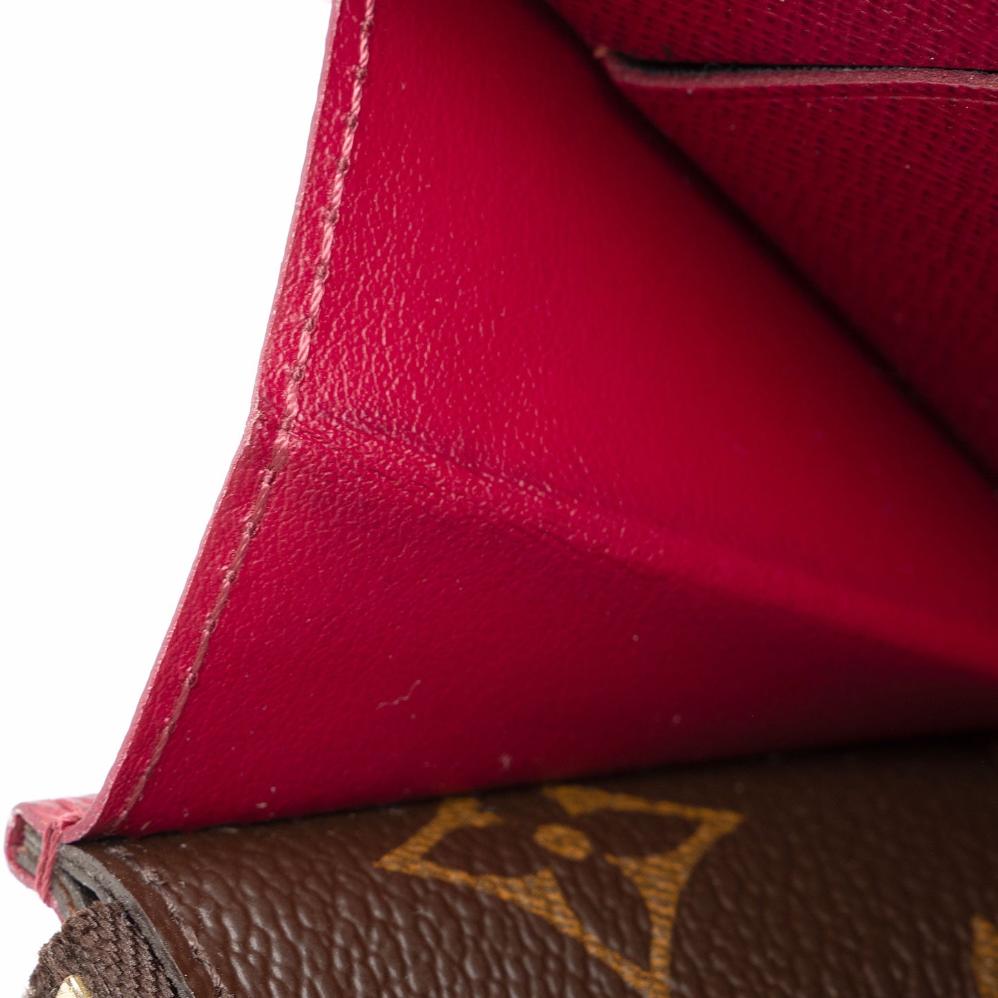 Louis Vuitton Monogram Canvas Clemence Wallet (SHF-Ozd2yV)