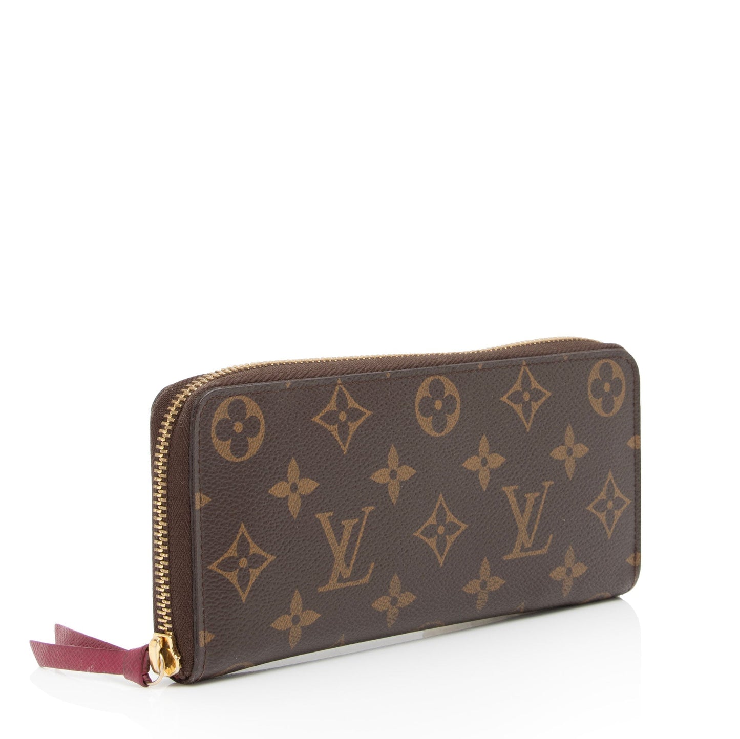 Louis Vuitton Monogram Canvas Clemence Wallet (SHF-Ozd2yV)