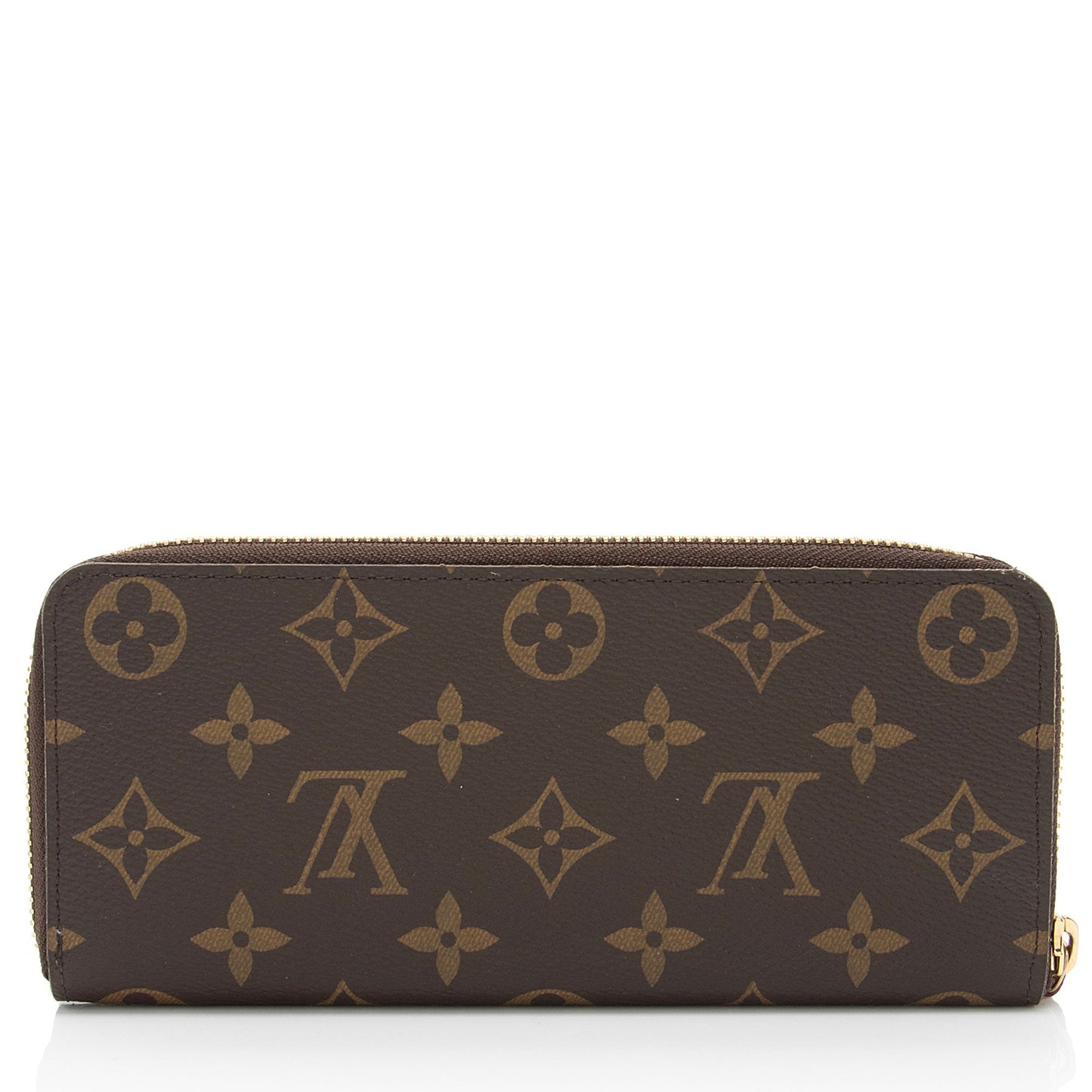 Louis Vuitton Monogram Canvas Clemence Wallet (SHF-3eE5gb)