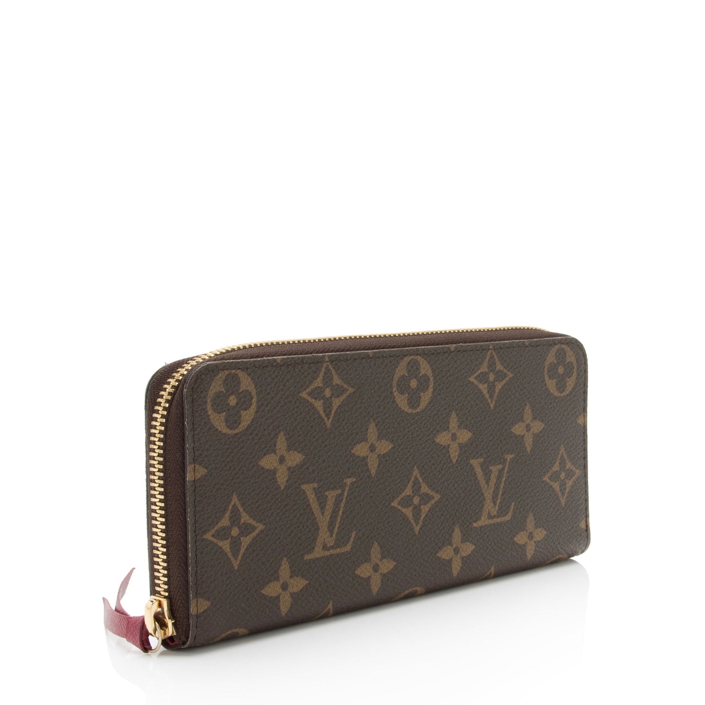 Louis Vuitton Monogram Canvas Clemence Wallet (SHF-3eE5gb)