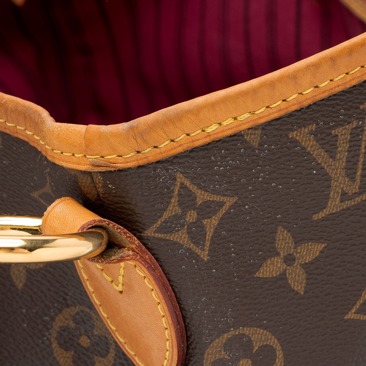 Louis Vuitton Monogram Canvas Delightful MM Shoulder Bag (SHF-h1Zzs7)