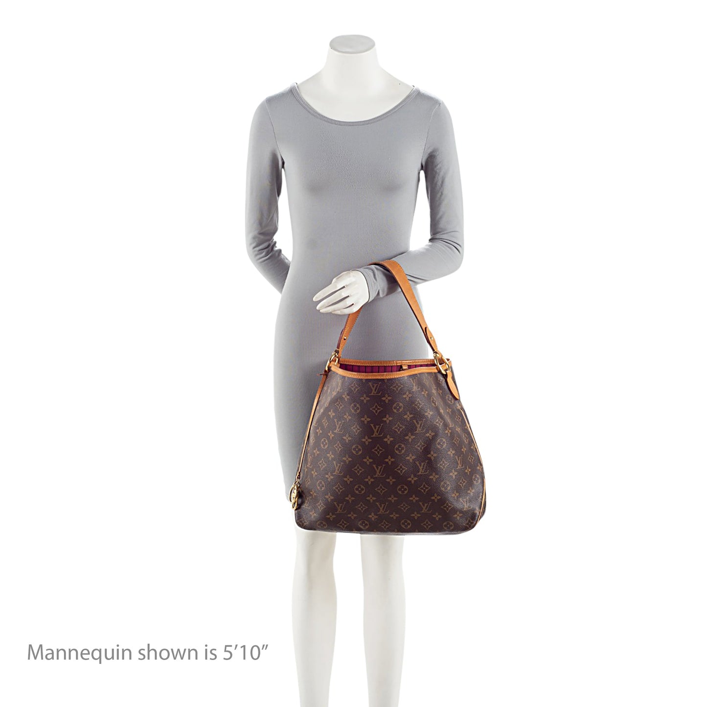Louis Vuitton Monogram Canvas Delightful MM Shoulder Bag (SHF-h1Zzs7)