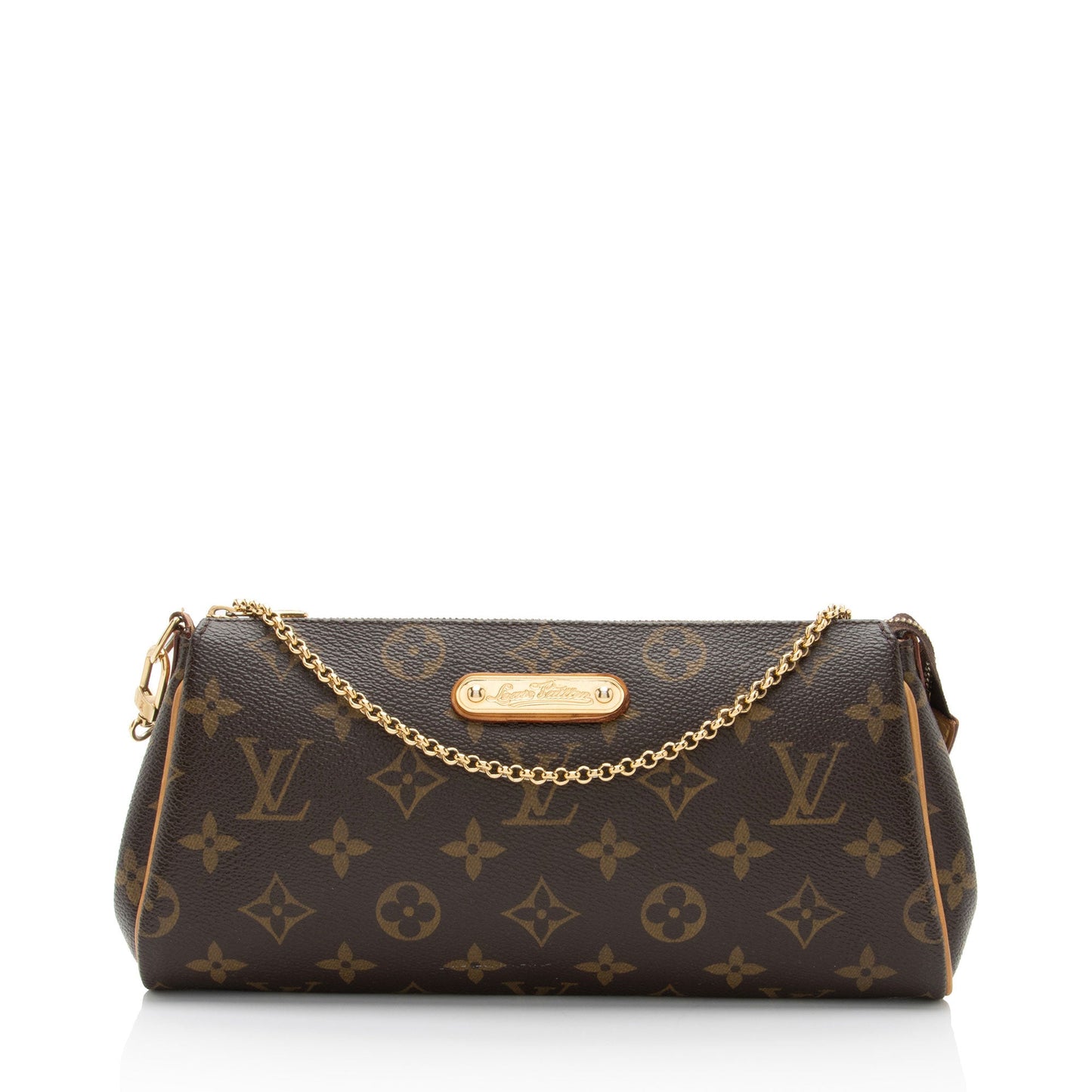 Louis Vuitton Monogram Canvas Eva Clutch (SHF-y3x30J)