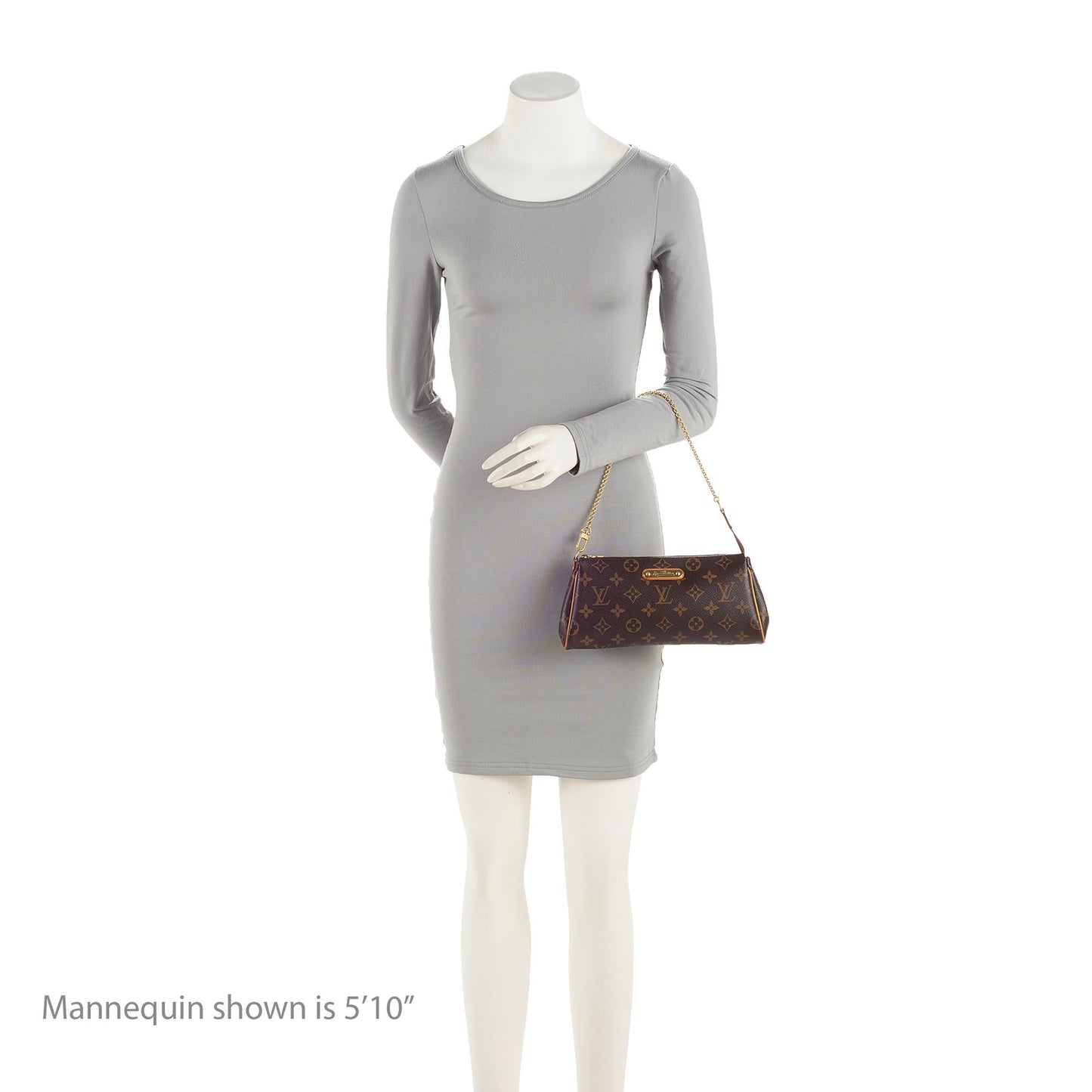Louis Vuitton Monogram Canvas Eva Clutch (SHF-y3x30J)