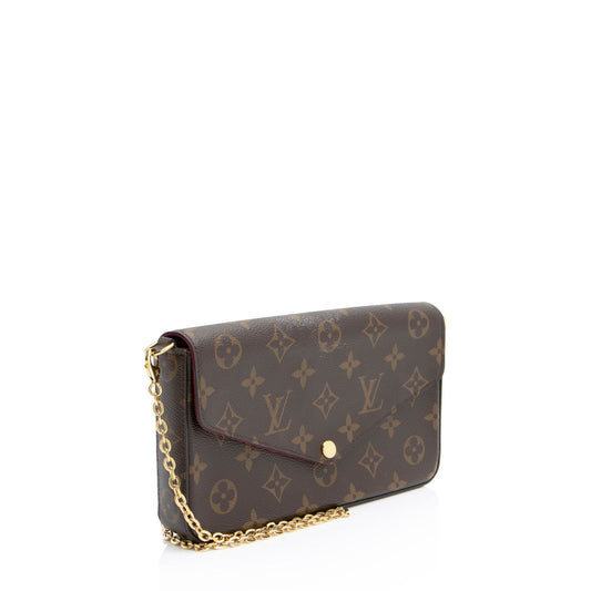 Louis Vuitton Monogram Canvas Felicie Pochette (SHF-LSbYjD)