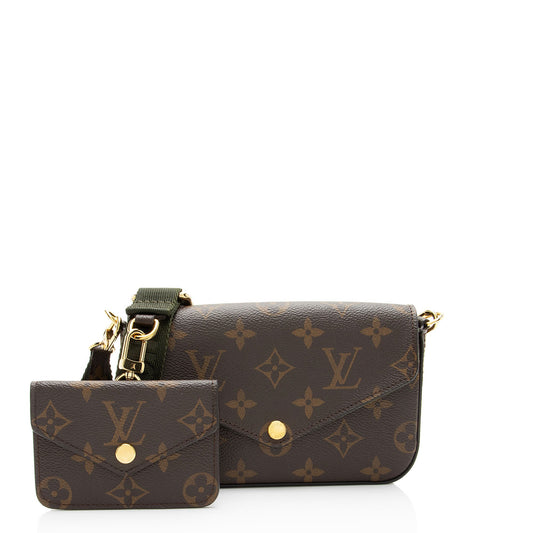 Louis Vuitton Monogram Canvas Felicie Strap & Go Crossbody