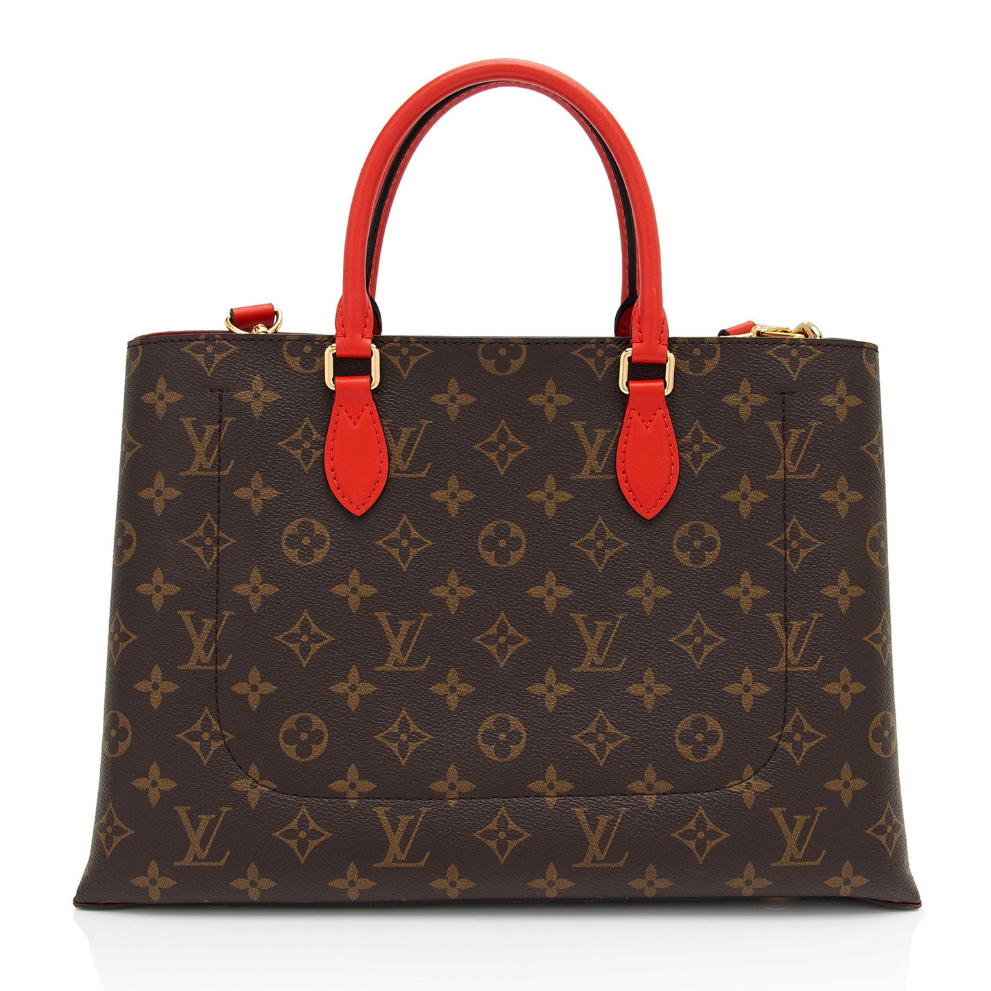 Louis Vuitton Monogram Canvas Flower Tote (SHF-1ANJLu)
