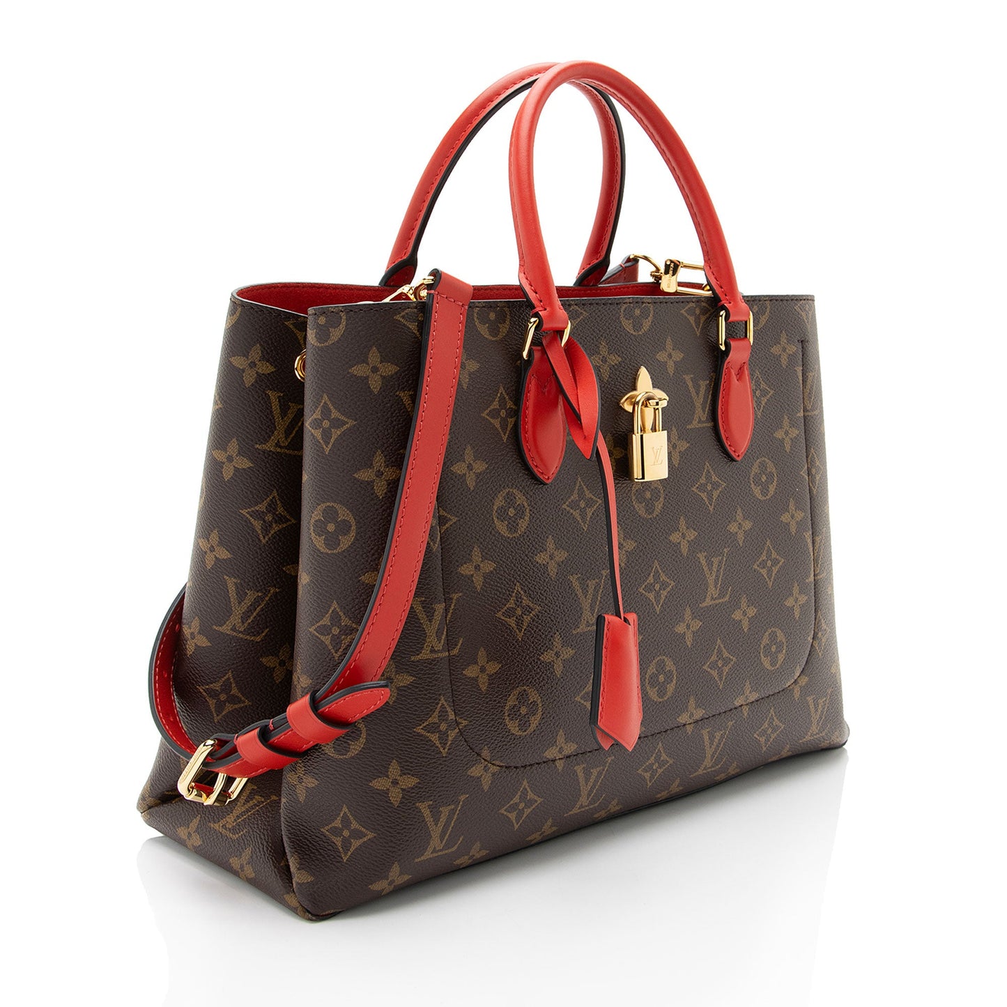 Louis Vuitton Monogram Canvas Flower Tote (SHF-nFvA0d)