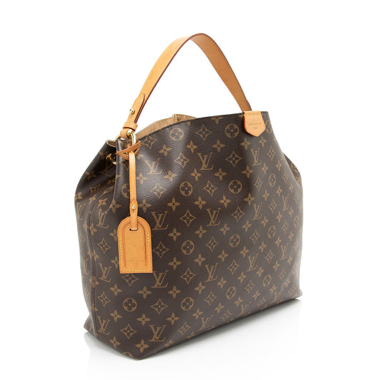Louis Vuitton Monogram Canvas Graceful MM Hobo