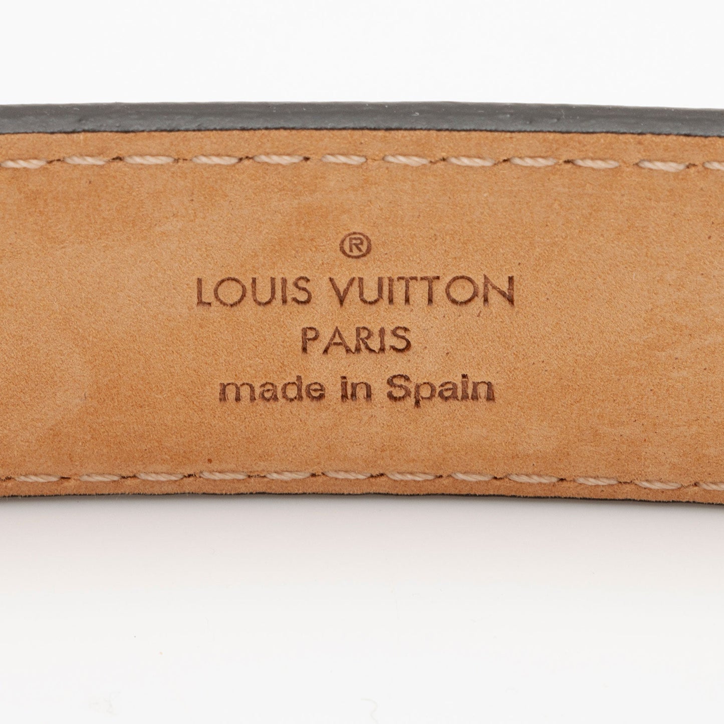 Louis Vuitton Monogram Canvas Initiales Belt - Size 34 / 85 (SHF-rNHPEm)