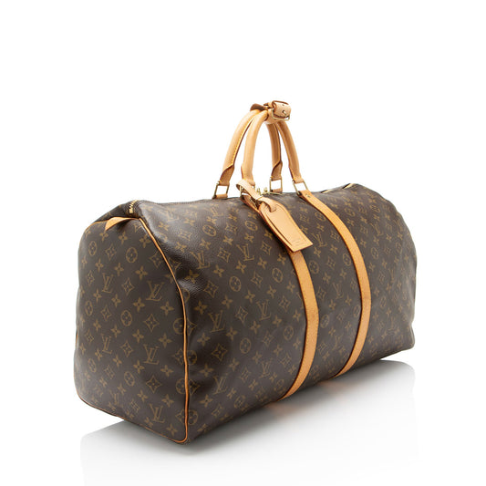 Louis Vuitton Monogram Canvas Keepall 55 Duffle