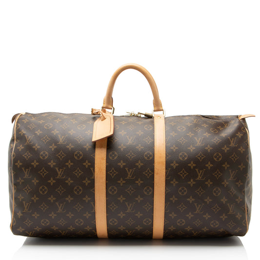 Louis Vuitton Monogram Canvas Keepall 55 Duffle