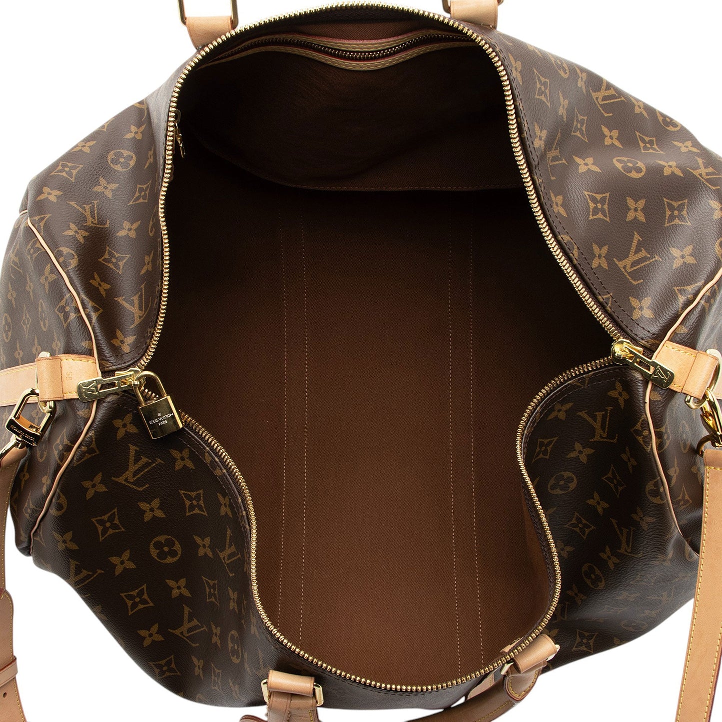 Louis Vuitton Monogram Canvas Keepall Bandouliere 55 Duffle