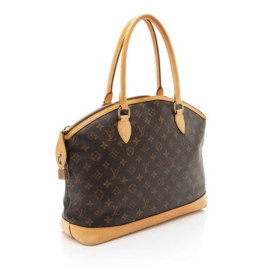 Louis Vuitton Monogram Canvas Lockit Horizontal Tote