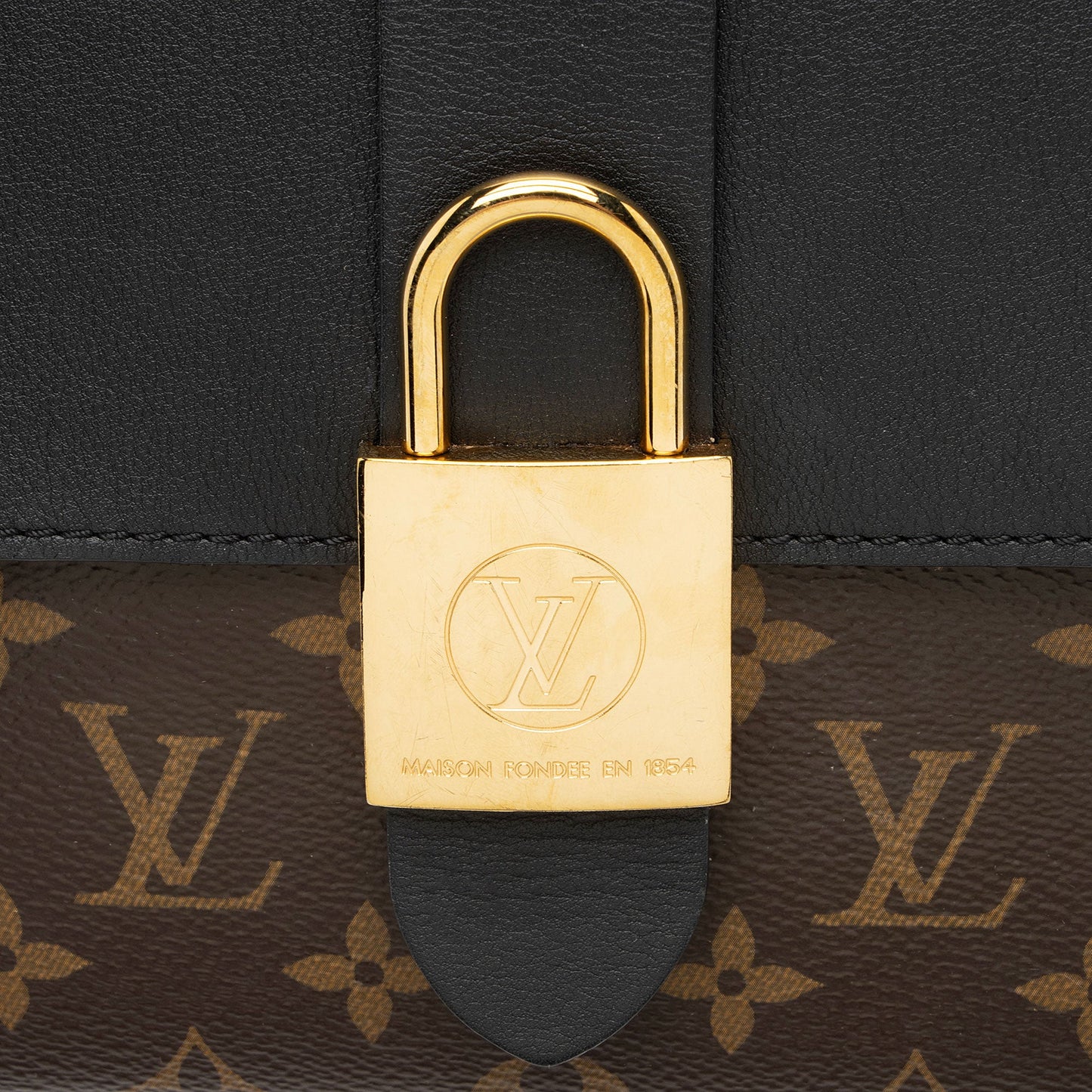 Louis Vuitton Monogram Canvas Locky BB Top Handle