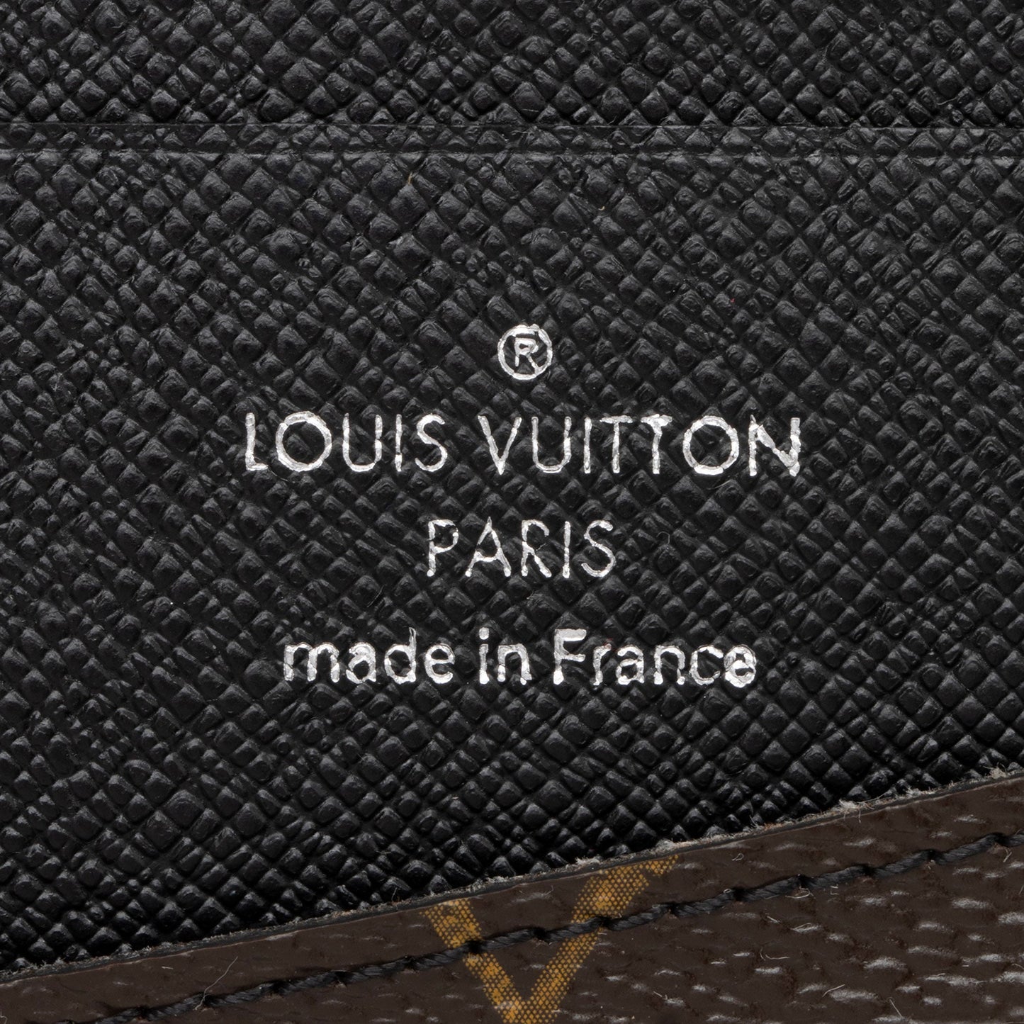 Louis Vuitton Monogram Canvas Macassar Brazza Wallet (SHF-rPonMd)