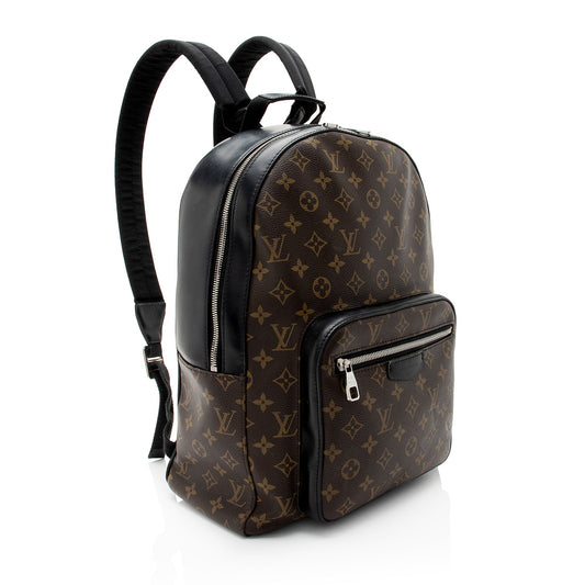 Louis Vuitton Monogram Canvas Macassar Josh Backpack (SHF-jyW6rO)