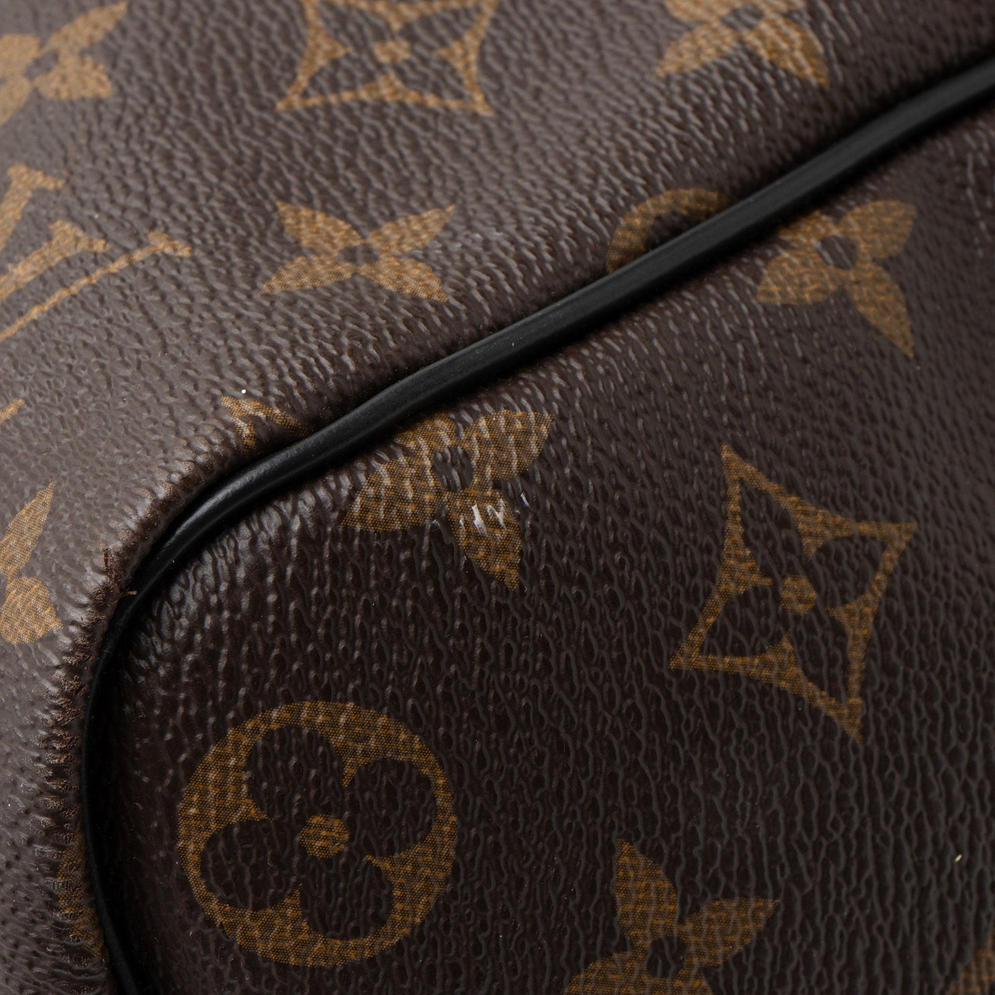 Louis Vuitton Monogram Canvas Macassar Keepall Bandouliere 45 Duffle