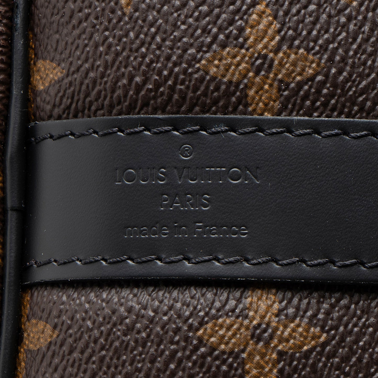 Louis Vuitton Monogram Canvas Macassar Keepall Bandouliere 45 Duffle