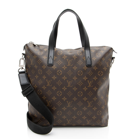 Louis Vuitton Monogram Canvas Macassar Kitan Tote (SHF-USvORt)