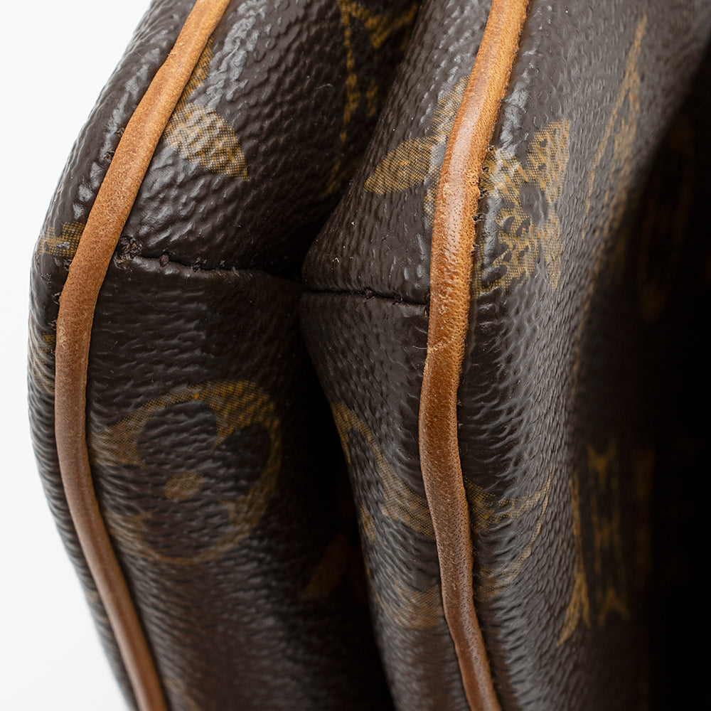Louis Vuitton Monogram Canvas Marelle MM Shoulder Bag (SHF-21202)