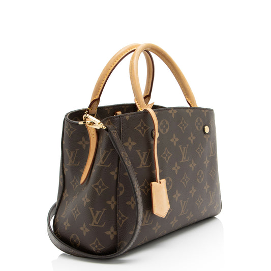 Louis Vuitton Monogram Canvas Montaigne BB Satchel