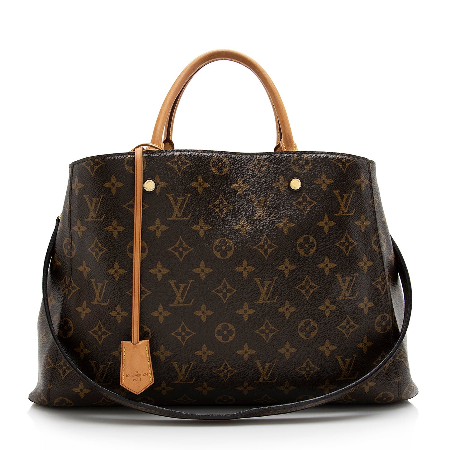 Louis Vuitton Monogram Canvas Montaigne GM Tote (SHF-22346)