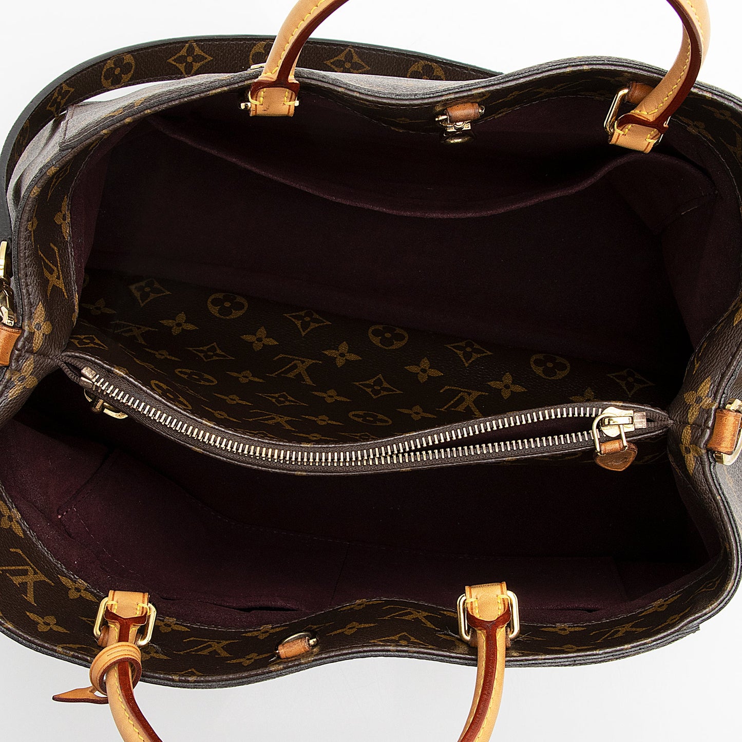 Louis Vuitton Monogram Canvas Montaigne GM Tote (SHF-22346)